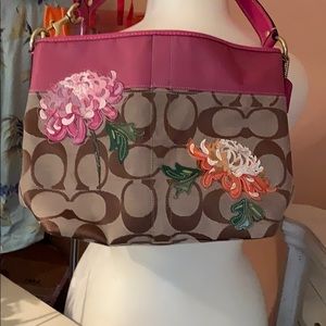 Vintage 1980 Limited Coach Handbag